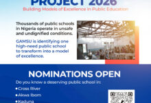 GAMSU Launches Ideal School Campaign to Demonstrate a Model of Excellence in Nigerian Public Education