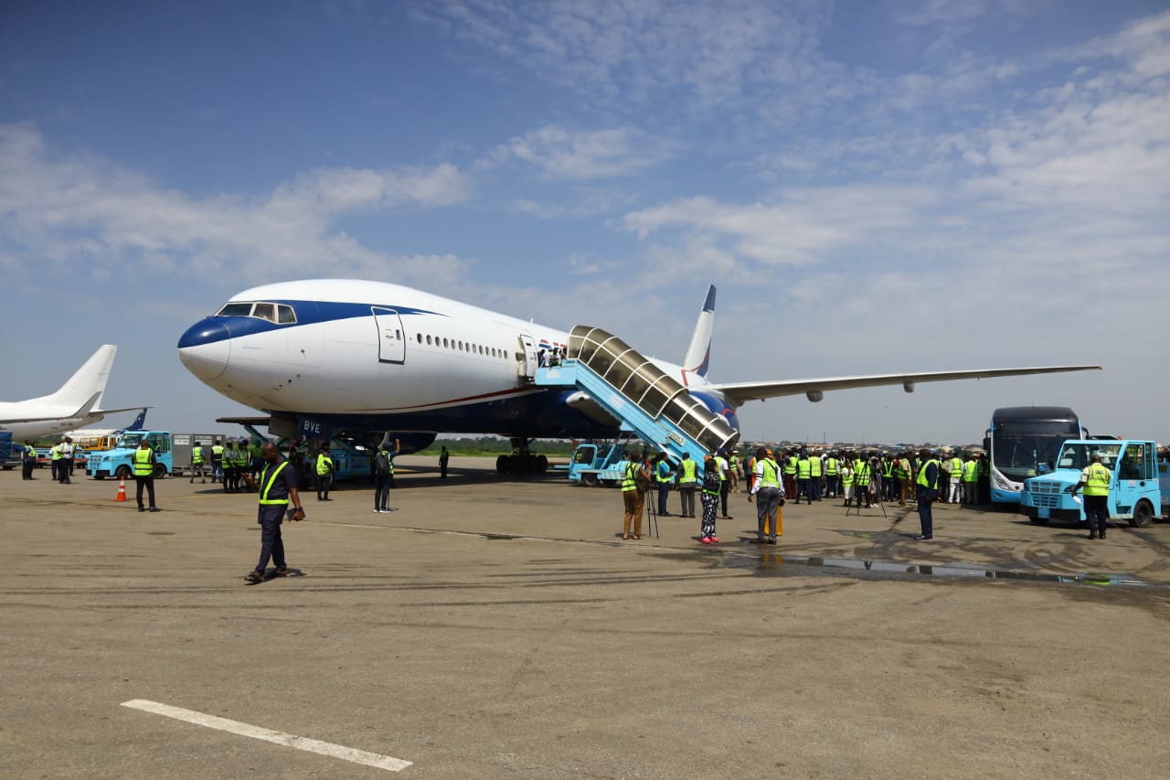 Air Peace and Federal Government Deliver Hope, Evacuate 262 Nigerians from South Africa.