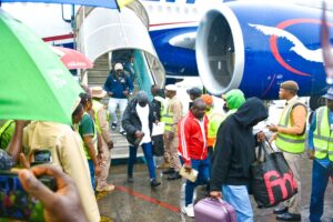 Air Peace completes second humanitarian evacuation from South Africa, brings home 271 Nigerians