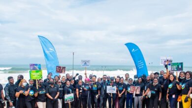Union Bank employees promote cleaner waterways and coastlines with beach cleanup